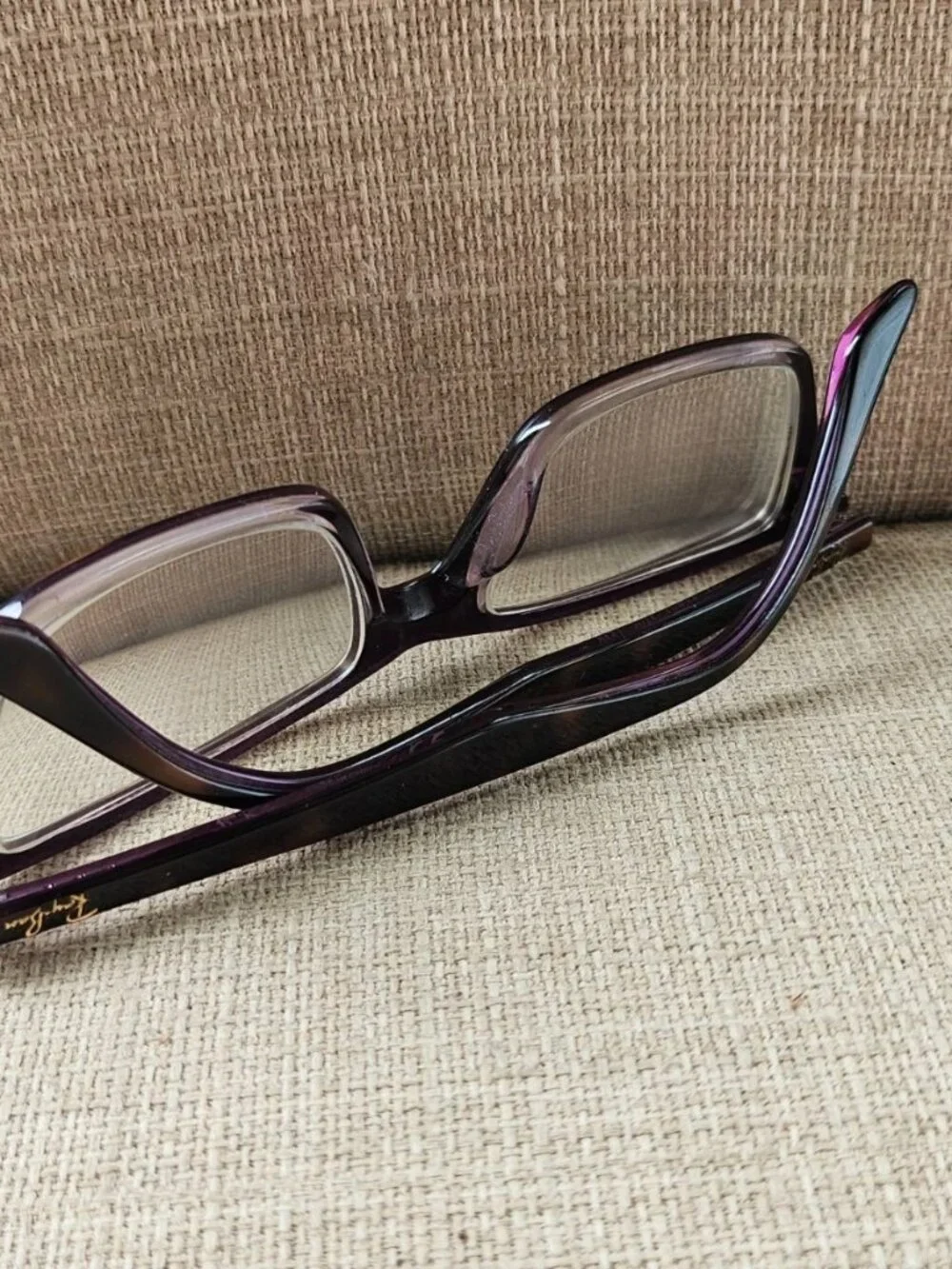 Ray-Ban Eyeglasses Frame Dark Brown/Purple Tone Eyewear RB5241 5074 Glasses